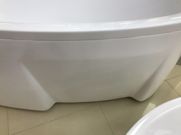 Экран для ванны Ravak Asymmetric CZ46100000 160 L белый Экран для ванны Ravak Asymmetric CZ46100000 160 L белый