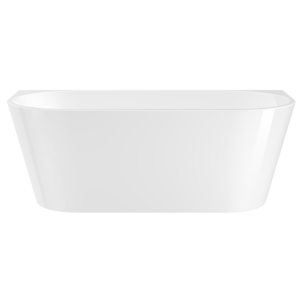 Акриловая ванна AVS Фрея 150x75 белая, с донным клапаном