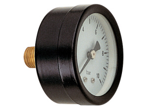 RR 418Р Манометр 1/4, 10 бар гориз