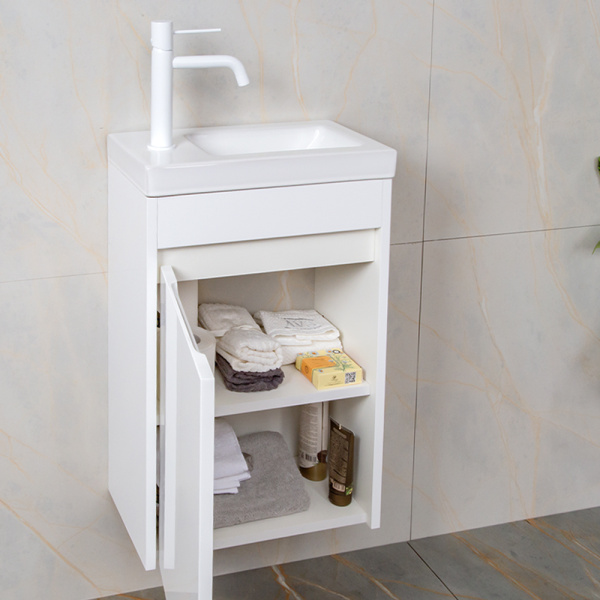 Тумба с раковиной AVS Миниатюра 40 L белая Тумба с раковиной AVS Миниатюра 40 L белая