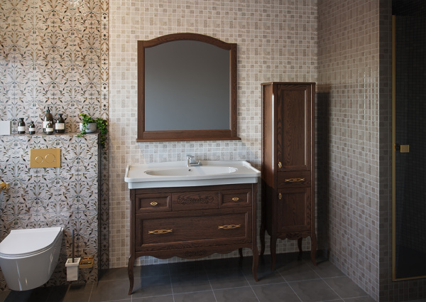 Зеркало ASB Wood Line Модерн 105 антикварный орех