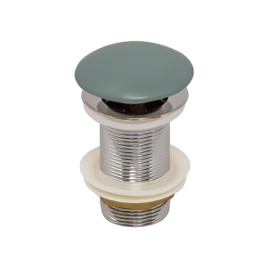 Донный клапан AVS без перелива, зеленый матовый