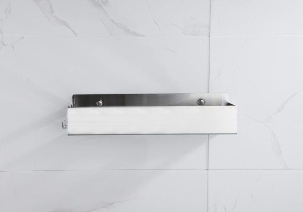 Полка Boheme Q 10965-NB брашированный никель