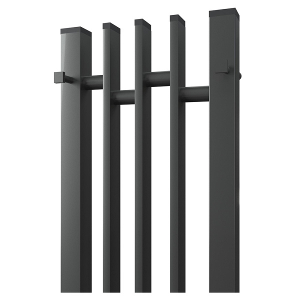 Полотенцесушитель электрический Point Фрея PN20732GB П2 21x120 графит матовый Полотенцесушитель электрический Point Фрея PN20732GB П2 21x120 графит матовый