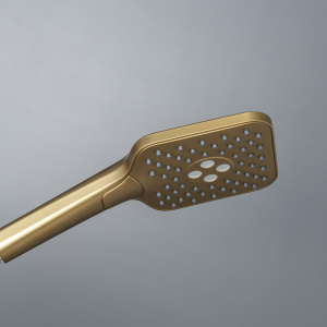 Душевая лейка AVS Cube брашированное золото Душевая лейка AVS Cube брашированное золото