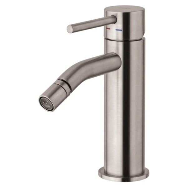 Набор смесителей для раковины и биде Paffoni LIG135ST + LIG071ST сталь