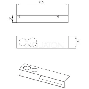 Подставка Лофт Урбан Aquaton 1A255603LQX70 Подставка Лофт Урбан Aquaton 1A255603LQX70