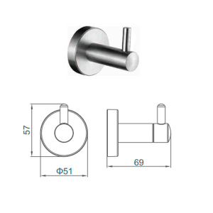 Крючок Accoona A12101 Крючок Accoona A12101
