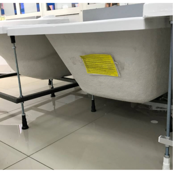 Акриловая ванна Riho Bari 170х75 белая, с ножками