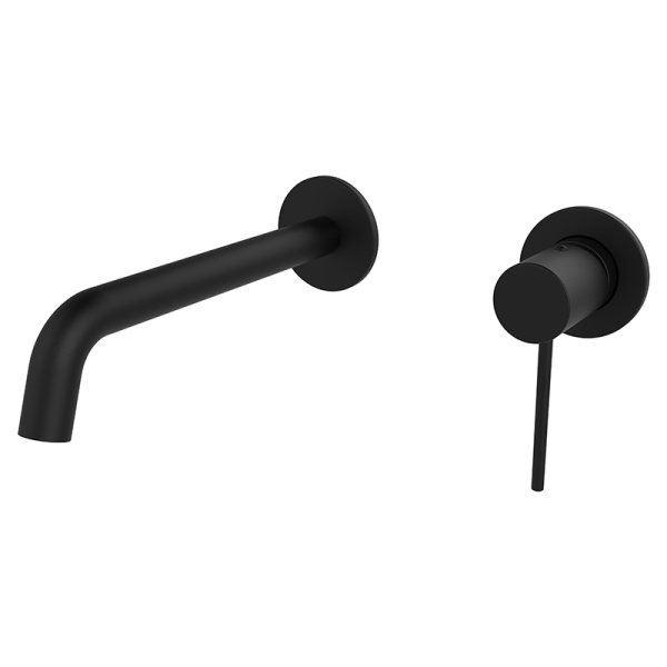 Смеситель для раковины AVS Slimmer с внутренней частью, черный матовый Смеситель для раковины AVS Slimmer с внутренней частью, черный матовый