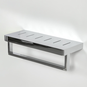 Полка с полотенцедержателем AVS S8300304 30 см, хром Полка с полотенцедержателем AVS S8300304 30 см, хром