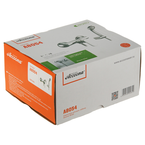 Смеситель для душа Accoona H54 A8054 хром