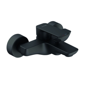 Смеситель для ванны и душа Kludi Pure&Style 406813975 черный матовый