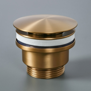 Донный клапан AVS универсальный, брашированное золото Донный клапан AVS универсальный, брашированное золото