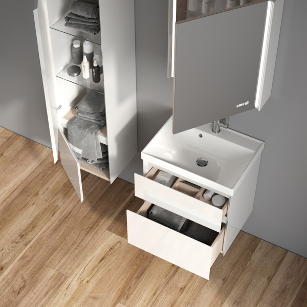 Тумба с раковиной Diborg Ingrid 779224Н 70 см Тумба с раковиной Diborg Ingrid 779224Н 70 см