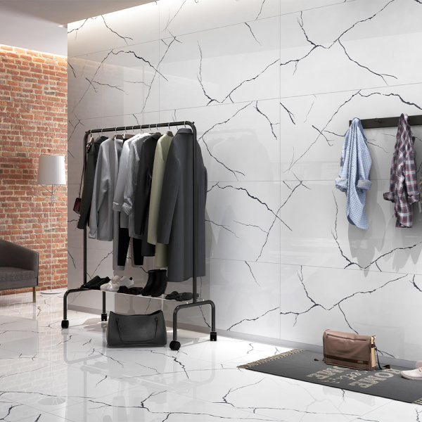 Керамогранит AVS Bettal Black 60x120 полированный