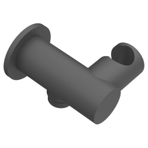 Шланговое подключение с держателем AVS 811-604-GM оружейная сталь