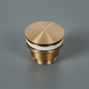 Донный клапан AVS универсальный, брашированное золото Донный клапан AVS универсальный, брашированное золото