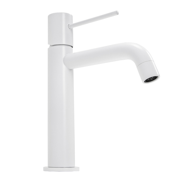 Смеситель для раковины AVS Slimmer белый матовый