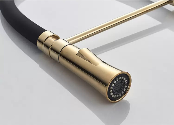 Смеситель для кухни Accoona A4890WF-1 золото