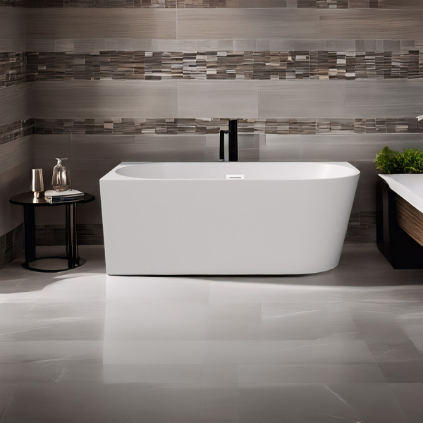 Акриловая ванна AVS Галатея 150x75 L белая, с донным клапаном